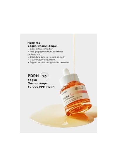 Pdrn 5% Active Ampoule %5 Somon Dna İçeren Cilt Yenileyici Serum 30ml