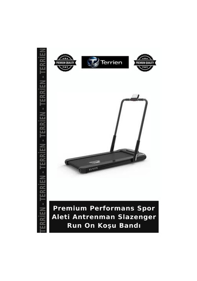 Premium Performans Spor Aleti Antrenman Slazenger Run On Koşu Bandı