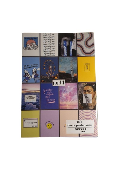 Muyuso Duvar Kağıdı Poster Seti 14
