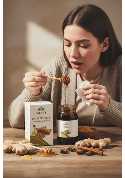 Esfabey Ballı Zencefilli Bitkisel Karışımlı Macun 420gr