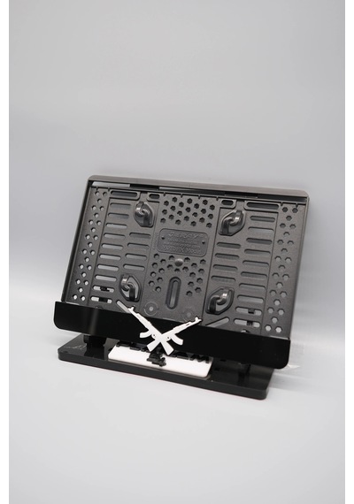 Çapraz Keleşler 3d Kabartmalı Pleksi Motor Plakalığı - 848647835