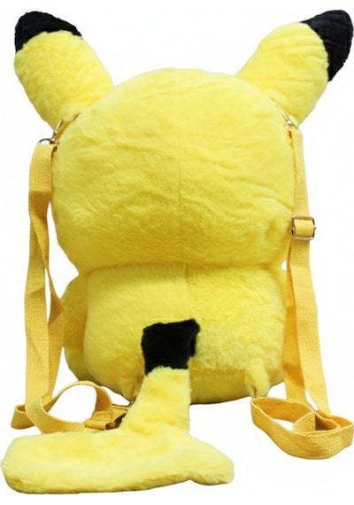 Riverworld River World Sırt Çantası Pikachu Sevimli Peluş Çok Renkli