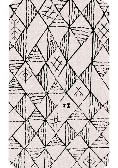 Rovigo Home Baskılı Kaymaz Taban 2 Li Banyo Paspas Takım Rvg5167-100X60-60X50 Çok Renkli
