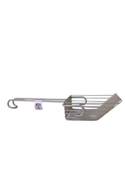 Paslanmaz Çelik Kedi Kumu Küreği - Dayanıklı Metal Kum Eleme Küreği, Hijyenik Ve Uzun Ömürlü 34 Cm