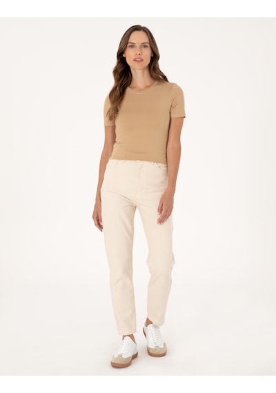 Pierre Cardin Kadın Bej Pantolon Jean 50313225-vr011 Bej