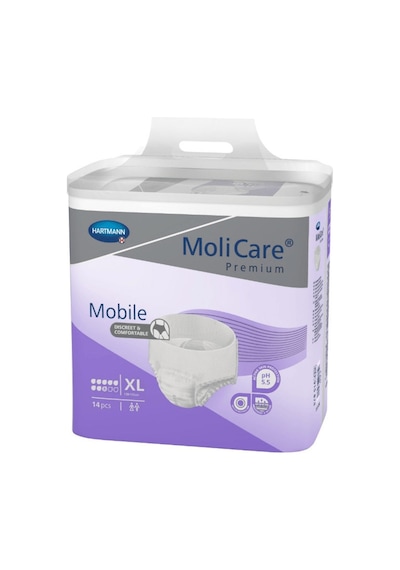 Hartmann Molicare Premium Mobile 8 Damla Külot Bez XL 14 Adet