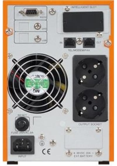 Makelsan 2kva Powerpack Se Onlıne 1/1f Lcd Ekran Tower Ups 12x 12v 9amper