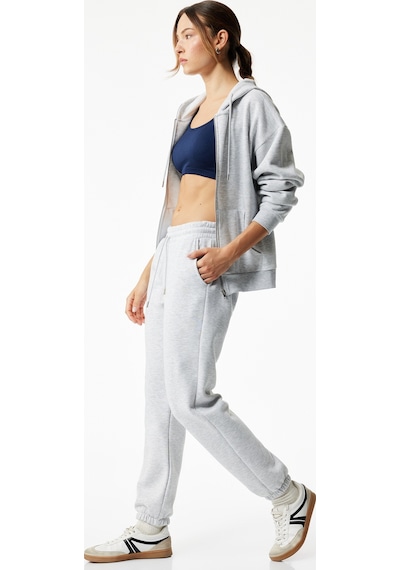 Koton Sweat Bottoms Gri Melanj 7wak40070nk