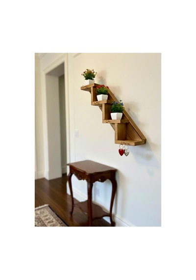 Çok Amaçlı Katmanlı Duvar Rafı Saksılık Doğal Ahşap Merdiven Tasarım Antre Dekoru 25x35x10 Kahverengi - 803402949 Kahverengi Çok Amaçlı Katmanlı Duvar Rafı Saksılık Doğal Ahşap Merdiven Tasarım Antre Dekoru 25x35x10 Kahverengi - 803402949 Kahverengi