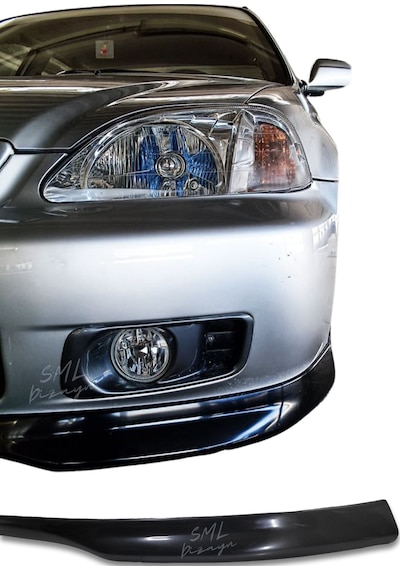 Honda Civic 99-01 İes Typer Ön Ek Plastik Tampon Ek Karlık-...
