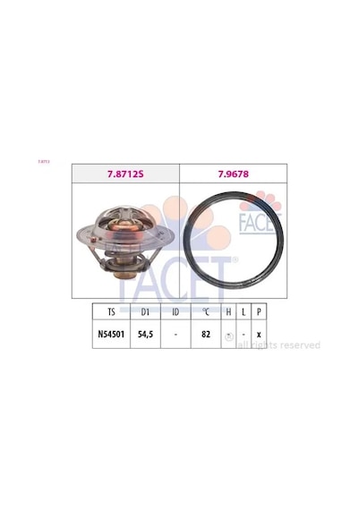 Hyundai İ20 Termostat 1.2 2009-2020 G4la Facet 78713