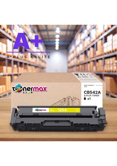 Hp 125a Cb542a Sarı Uyumlu Toner A Plus / Color Laserjet Cp1215 / Cp1515 / Cm1312