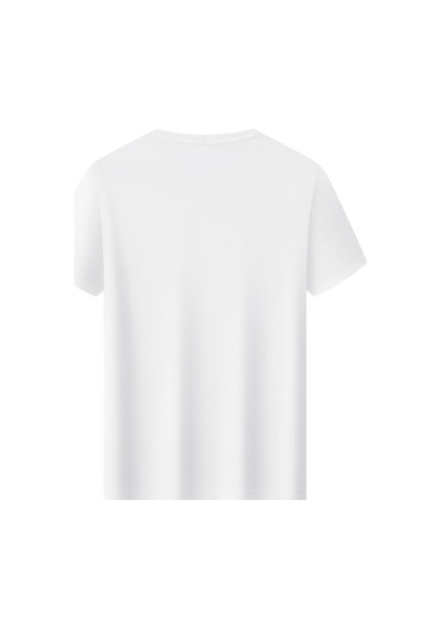 New Performance Premium Basic T-shirt 86.3% Nylon 13.7% Spandex Beyaz
