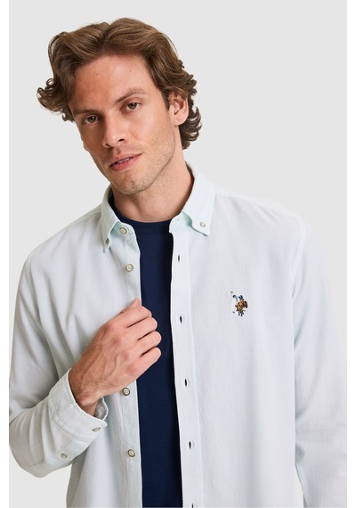 U.s. Polo Assn. Erkek Nil Gömlek Basic 50322343-vr083 Nıl