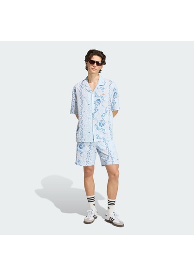 Adidas Kx1225 Resort Shırt Erkek Gömlek Turkuaz