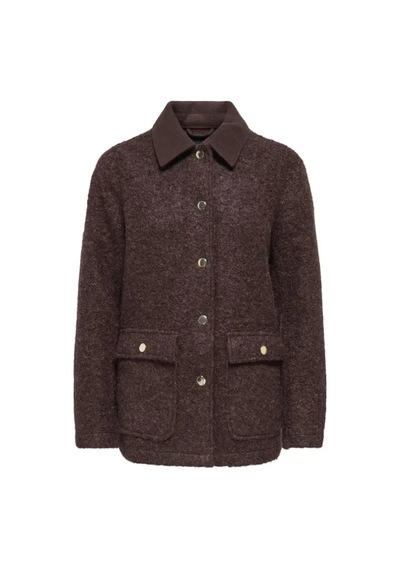 Only 15373243 Kadin Mont - Kahverengi