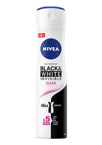 Deo Bayan İnvisible Black&white Clear 150ml