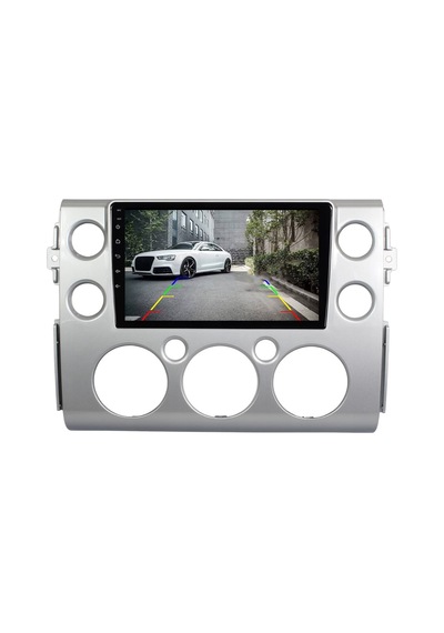 Toyota Fj Cruiser Araç Multimedya Android Ekran Carplay Double Teyp 4+64 9" 07-08 Silver Cadence