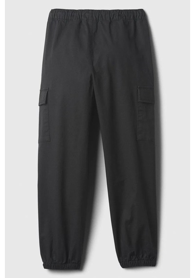 Gap V-woven Cargo Çocuk Pantolon Siyah