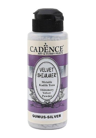 Velvet Shımmer Metalik Kadife Tozu Vs-01 Gümüş 120Ml
