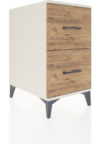 Kronos Komodin 2 Çekmeceli 44x59x80 Aytaşı-çam Aytaşı