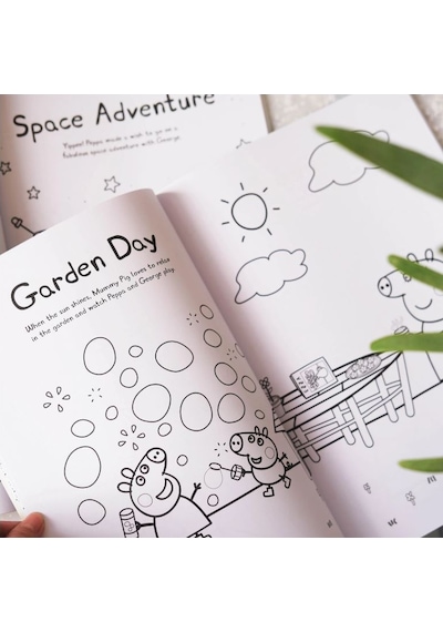 Peppa Pig: Peppa's Brilliant Bumper Colouring Book
