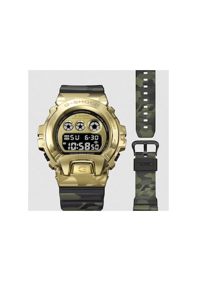 G-shock Dijital 6900 Serisi 49.7 Mm Quartz Saat Gm-6900cmg-3dr Siyah
