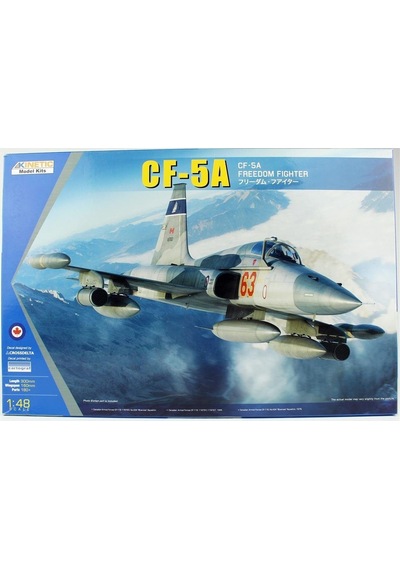 Kinetic K48109 1/48 Ölçek, Cf-5a Freedom Fighter Savaş Uçağı, Plastik Model Kiti-56356