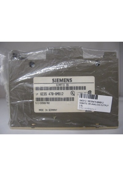Siemens 6es5470-8mb12 S5 Analog Output