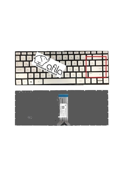 Hp Pavilion 14-bp104nt 3dm11ea Notebook Klavyesi Gri Tr