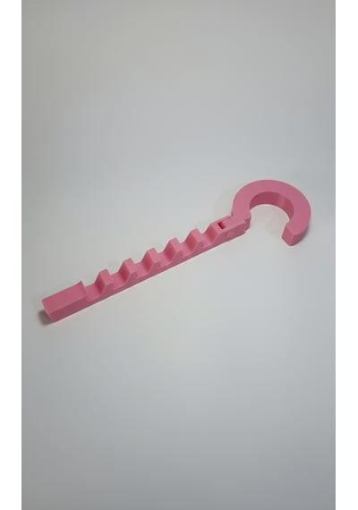 Dolap İçi Düzenleyici, Askılık Çoğaltıcı 6 Adet Takılabilmekte. Pembe