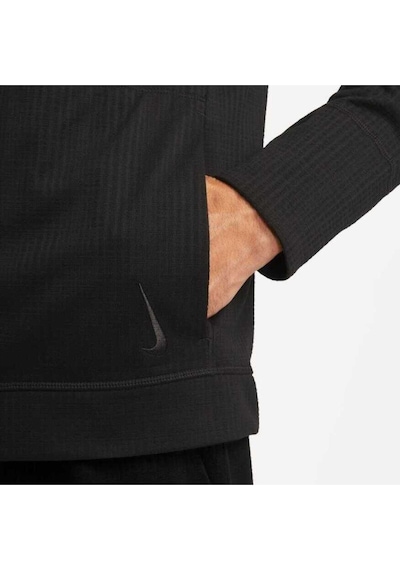 Nike Dri Fit Full-zip Erkek Sweatshirt Siyah