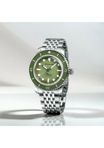 Spinnaker Fleuss 40 Automatic Sp-5133-bb Erkek Kol Saati Gri