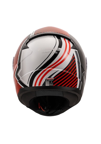 Ls2 Rapid 2 Extra Beyaz-kırmızı Fullface Motosiklet Kaskı