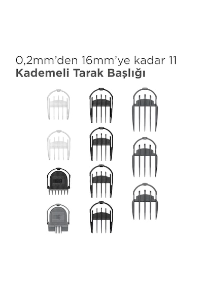 Babyliss MT996E Super X Metal 14 Başlıklı Lityum Yüz & Vücut Bakım Kiti