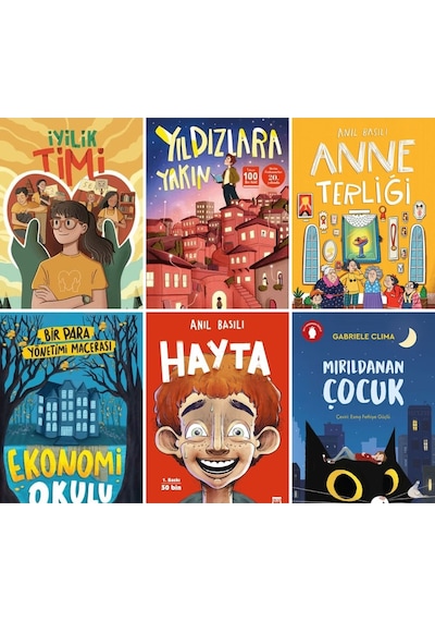 İlk Geç Timaş 6 Kitap Set Yıldızlara Yakın Anne Terliği Iyilik Timi Mırıldanan Çocuk Hediyeli