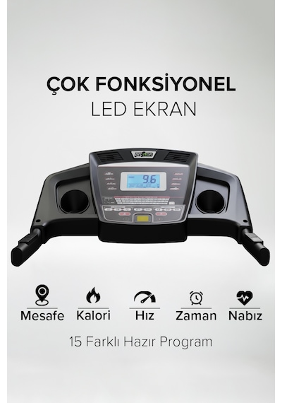 Proforce Optimum Koşu Bandı 2.5 Hp Led Gösterge 0 - 14 Km/S Hız Kolay Kurulum