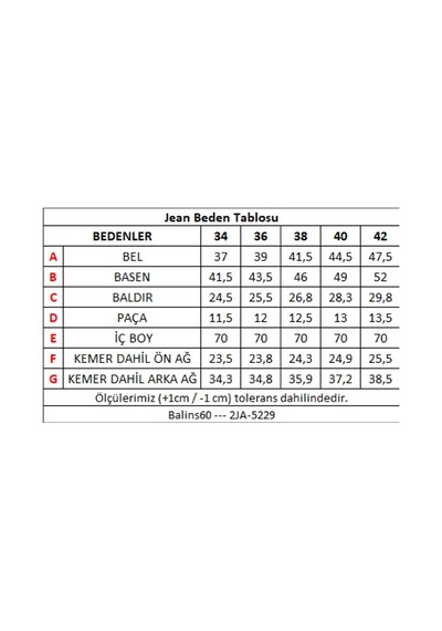 Kadın Kot Pantolon Siyah -2ja/5229.siyah Siyah