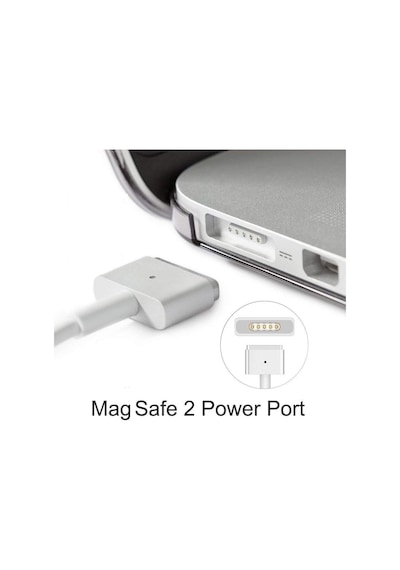 Apple Uyumlu MacBook Air A1435, A1465, A1436, A1466 Magsafe2 45W Adaptör Şarj