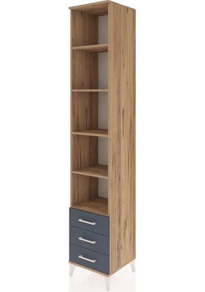 Hyperion Dolap 5 Raflı 3 Çekmeceli 44x44x243 Çam-antrasit Atlas Çam Hyperion Dolap 5 Raflı 3 Çekmeceli 44x44x243 Çam-antrasit Atlas Çam