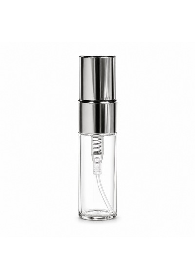 50 Adet Boş Cam Parfüm Numune Şişe, 3 Ml, Vidalı, Şeffaf, Metal Kapaklı