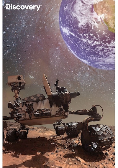Prime 3d Discovery Mars Aracı Ve Astronot İkili Puzzle 200 Parça 10232