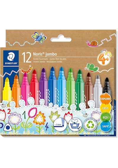C12 Noris Üçgen Keçeli Kalem 3mm