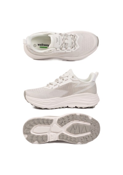 Walkway Flexion G Beyaz-gümüş Memory Foam Unisex Spor Ayakkabı Beyaz - Gümüş
