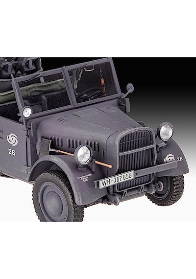 Le. Gl. Einheits-pkw 4 Model Kit Askeri Araç