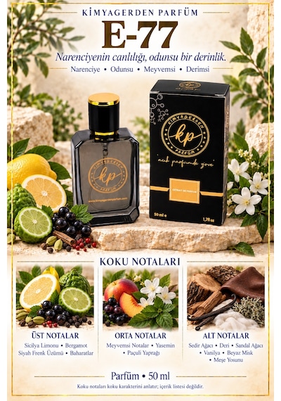 KP E-77 Erkek Parfüm EDP 50 ML