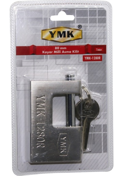 80mm Gri Kayar Milli Asma Kilit 5332