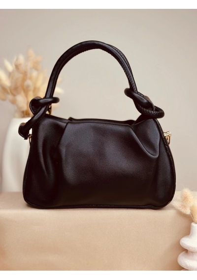 Elora Atelier Hobo Siyah Charmlı Çanta Çok Renkli
