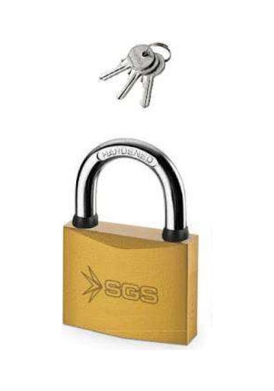 Sgs Asma Kilit Sarı Boyalı 38mm Sgs1343
