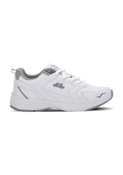 Slazenger Alfa I Kadın Beyaz / Gri Koşu & Yürüyüş Spor Ayakkabısı Beyaz - Gri